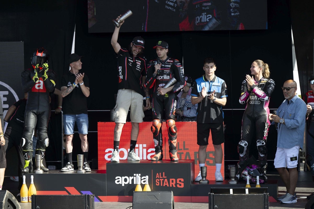 Aprilia All Stars: la carica dei 20mila a Misano